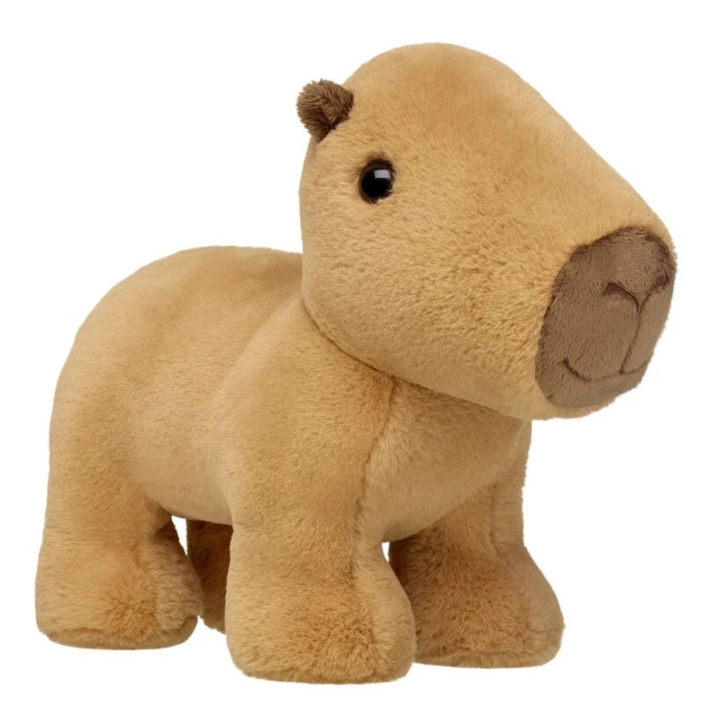 Adorable Tan Plush Capybara Toy